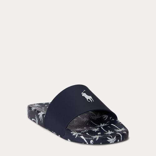 Claquette à motif palmier - Polo Ralph Lauren - Modalova