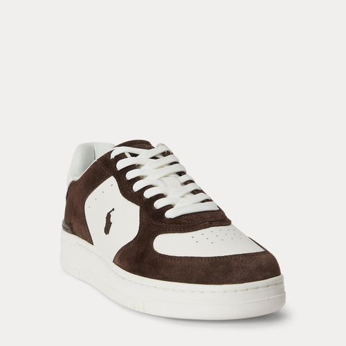 Baskets Masters Court en daim et cuir - Polo Sport - Modalova