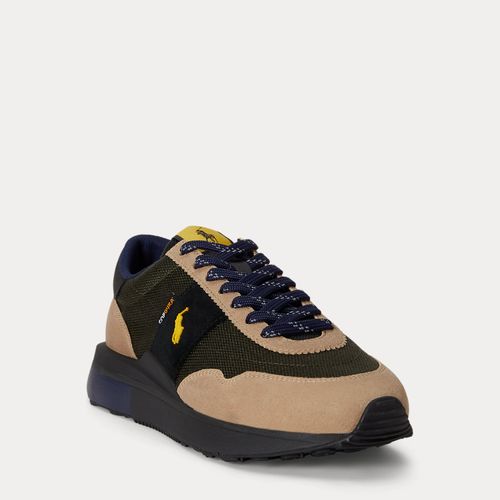 Baskets Train 89 à pans en daim - Polo Ralph Lauren - Modalova
