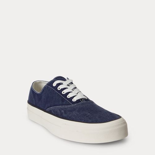 Baskets Keaton en toile délavée - Polo Ralph Lauren - Modalova