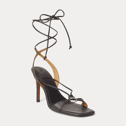 Sandales en cuir à brides et anneaux O - Polo Ralph Lauren - Modalova