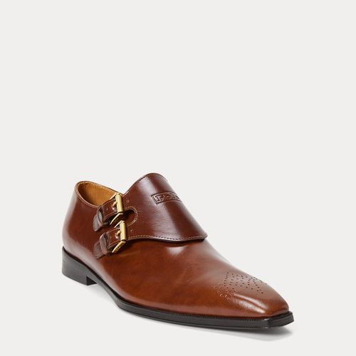 Mocassins à double boucle en cuir - Polo Ralph Lauren - Modalova