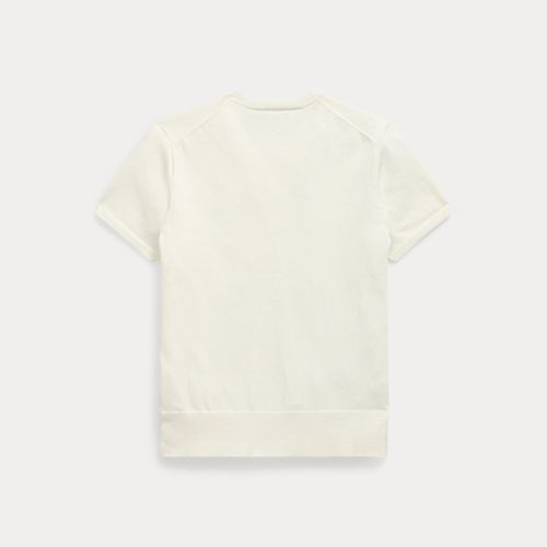 Pull à col rond et manches courtes - Polo Ralph Lauren - Modalova