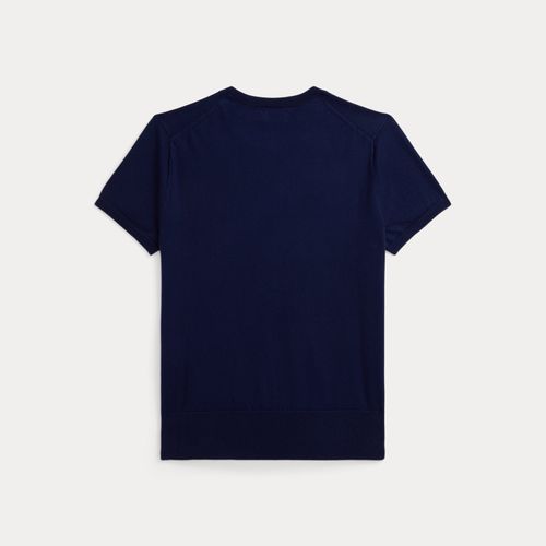 Pull à col rond et manches courtes - Polo Ralph Lauren - Modalova