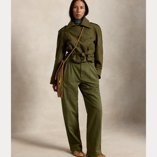 Veste moto en laine - Polo Ralph Lauren - Modalova