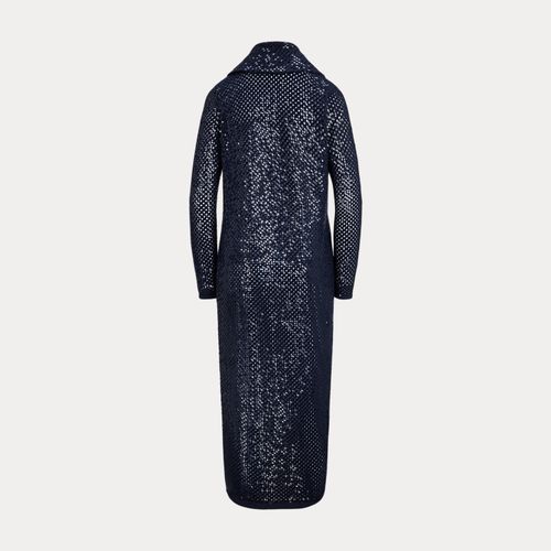 Long cardigan en cachemire et piqué - Collection - Modalova