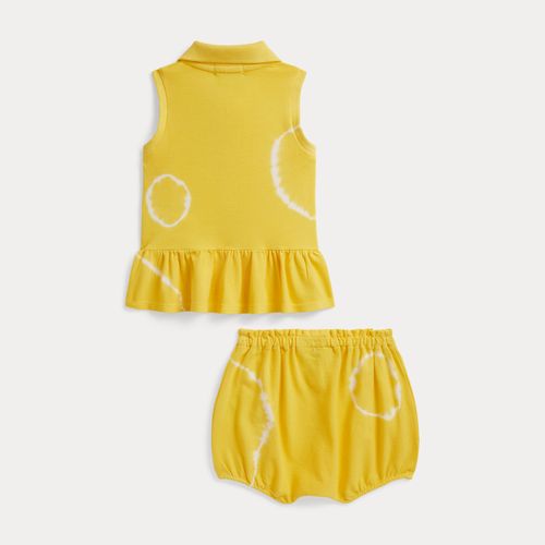 Polo et bloomer en piqué tie-dye - Ralph Lauren - Modalova