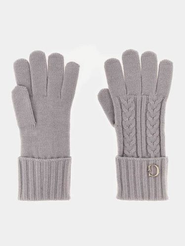 Gants En Maille Avec Logo - Guess - Modalova