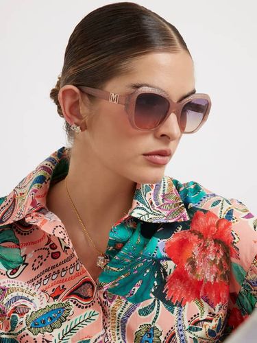 Lunettes De Soleil Géométriques Marciano - Marciano Guess - Modalova