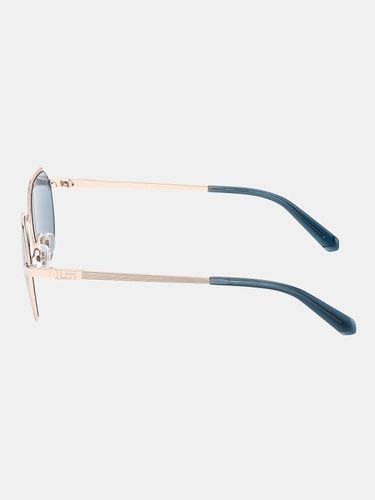 Lunettes De Soleil Rondes - Guess - Modalova
