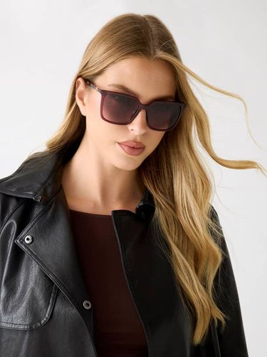 Lunettes De Soleil Carrées - Guess - Modalova