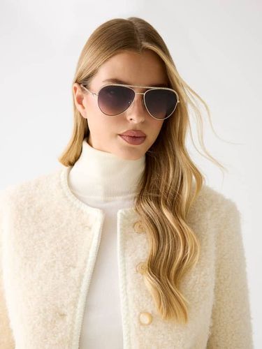 Lunettes De Soleil Aviateur - Guess - Modalova