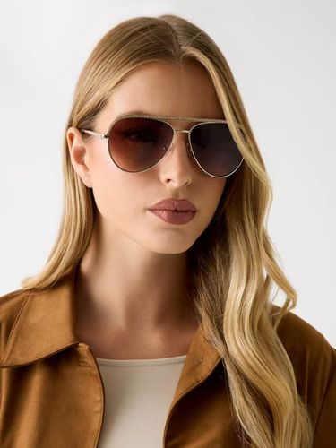 Lunettes De Soleil Aviateur - Guess - Modalova