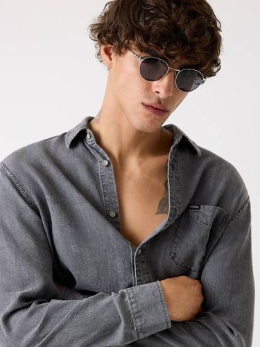Lunettes De Soleil Rondes - Guess - Modalova