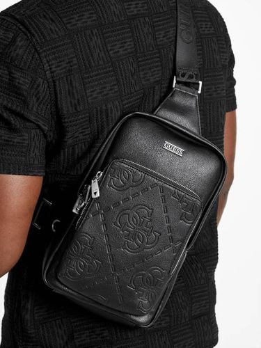 Sac Bandoulière Boston 4G Logo - Guess - Modalova