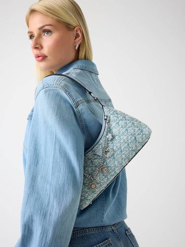 Sac D'épaule Everlee Tweed - Guess - Modalova