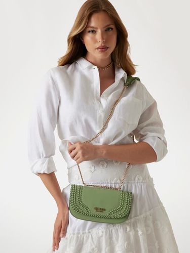 Mini Sac À Bandoulière Tatum Empiècement - Guess - Modalova