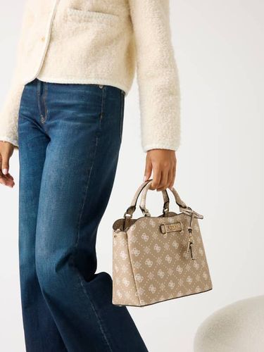 Sac À Main Silia Logo 4G Pivoine - Guess - Modalova