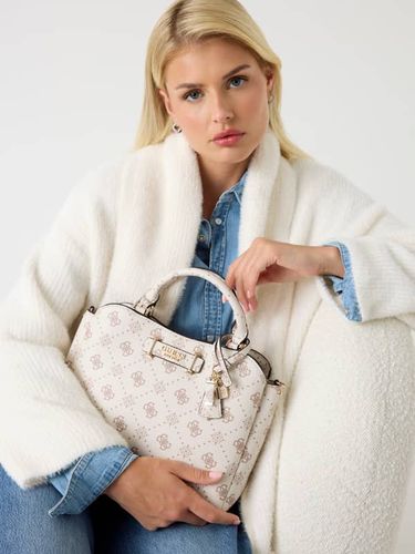 Sac À Main Silia Logo 4G Pivoine - Guess - Modalova