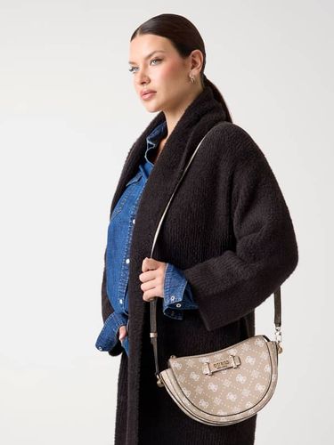 Sac D’Épaule Silia Logo 4G Pivoine - Guess - Modalova