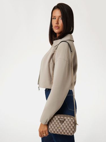 Mini Sac À Bandoulière G Wave Imprimé Géométrique - Guess - Modalova