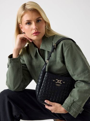 Sac Hobo Nadira Surpiqué - Guess - Modalova