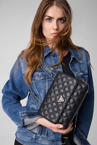 Sac À Bandoulière Giully Surpiqué - Guess - Modalova