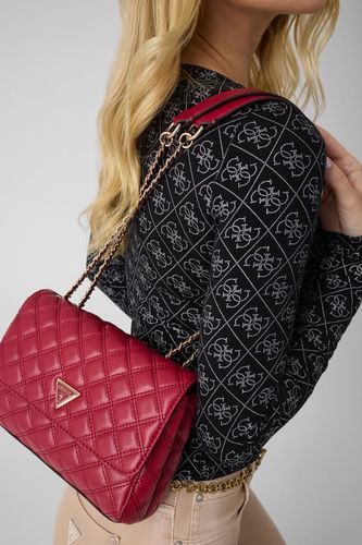 Sac À Bandoulière Giully Surpiqué - Guess - Modalova