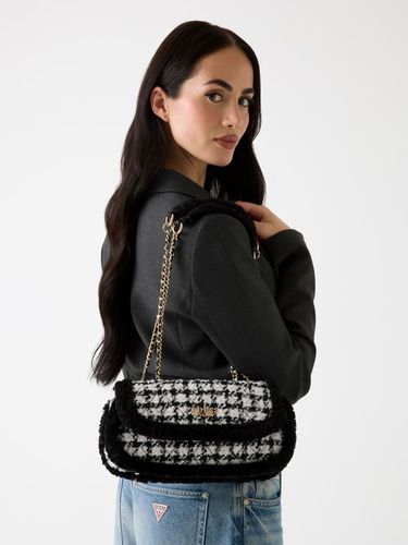 Mini Sac À Bandoulière Cristi Pied-De-Poule - Guess - Modalova