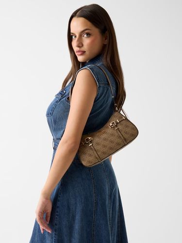 Sac À Bandoulière Leona À Logo - Guess - Modalova