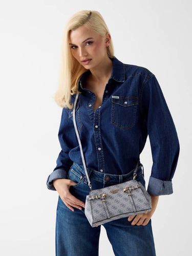 Sac Bandoulière Leona Logo - Guess - Modalova