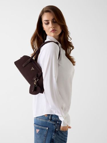 Sac Porté Épaule En Suédé Isobel - Guess - Modalova