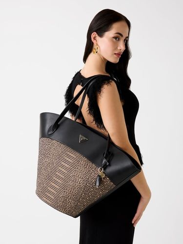 Sac Cabas Venere Imprimé Géométrique - Guess - Modalova