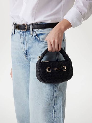 Mini Sac Hobo Francy Tressé - Guess - Modalova