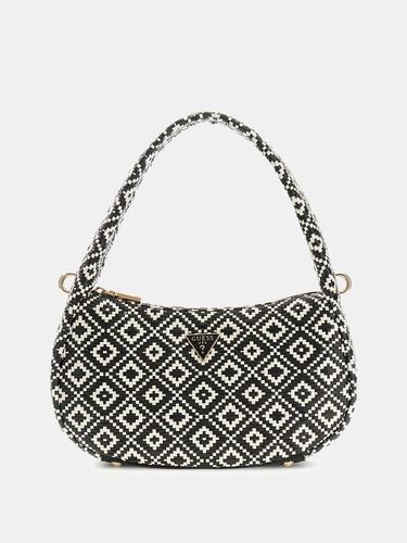 Mini Sac Hobo Tissé Rianee - Guess - Modalova