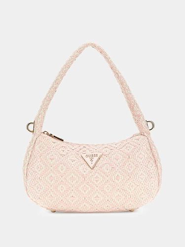 Mini Sac Hobo Tissé Rianee - Guess - Modalova