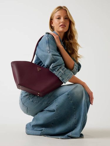 Sac D'épaule Bolena Saffiano - Guess - Modalova