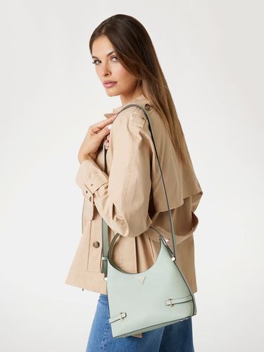 Mini Sac Hobo Rosalba Saffiano - Guess - Modalova