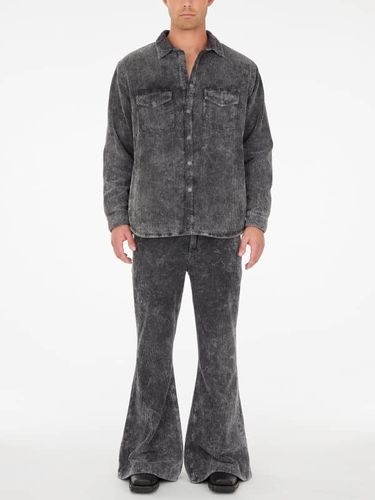 Pantalon Évasé En Velours - Guess - Modalova