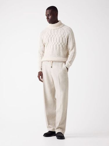 Pantalon Slim Laine Mélangée - Guess - Modalova