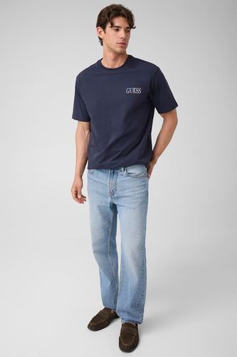 T-Shirt Avec Logo Triangle - Guess - Modalova
