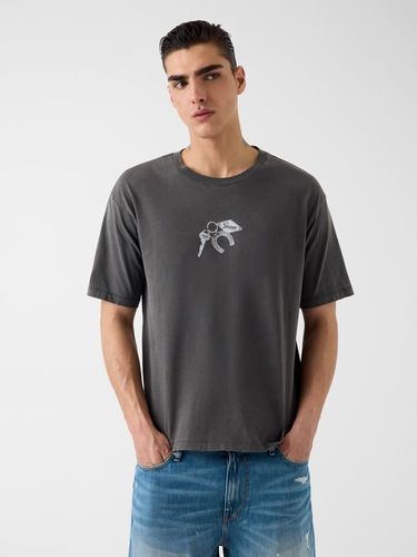 T-Shirt Avec Logo Imprimé - Guess - Modalova