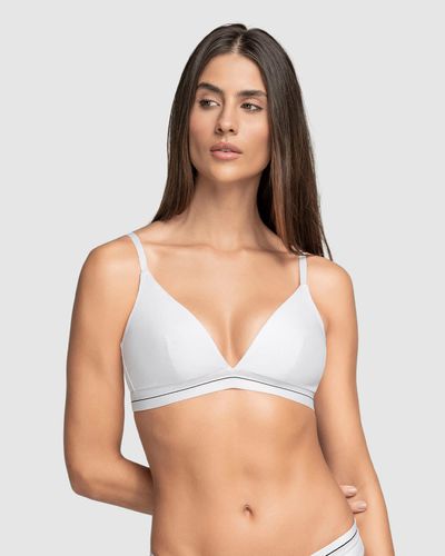 Soutien-gorge triangle en coton léger et confortable - Leonisa - Modalova