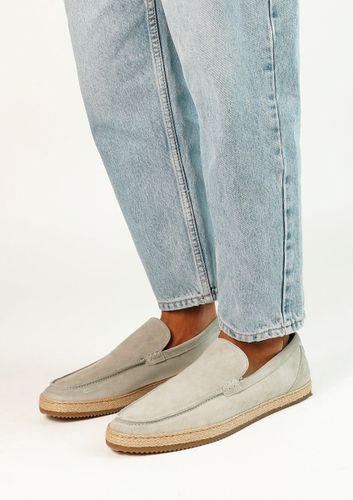 Mocassins en daim - beige - Sacha - Modalova