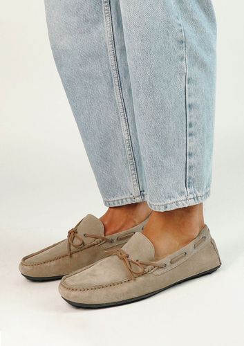 Mocassins en daim avec détail corde - Sacha - Modalova