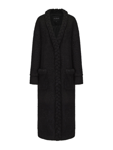 Elsa Coat (Black) - Nana Jacqueline - Modalova