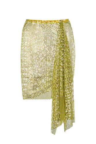 Mini Skirt With Tail Yellow - Santa Brands - Modalova