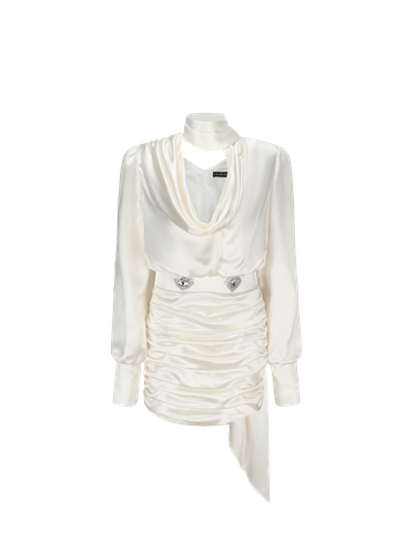 Cambria Dress (White) (Final Sale) - Nana Jacqueline - Modalova
