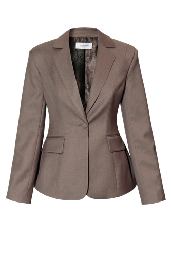 Blazer Bonnie Brown Melange - HALEWSKI - Modalova