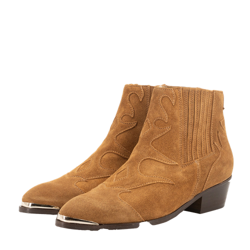 SONIA WESTERN ANKLE BOOTS - Toral - Modalova